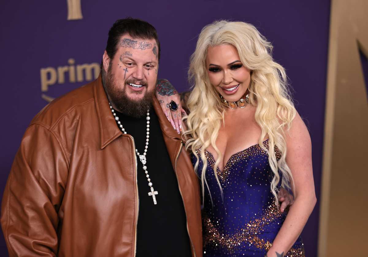 Jelly Roll and Bunnie Xo attend the 59th Academy of Country Music Awards at Omni Frisco Hotel at The Star on May 16, 2024, in Frisco, Texas (Omar Vega/WireImage)