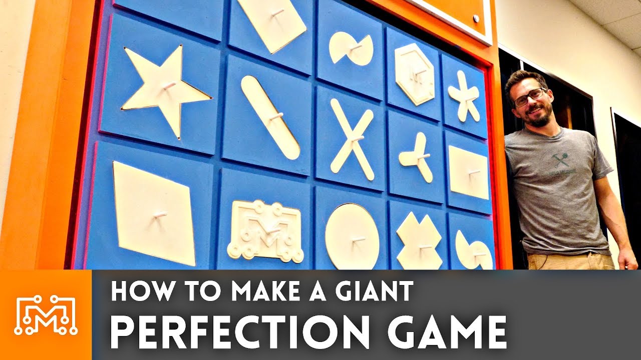 I built a giant perfection game! 🎮