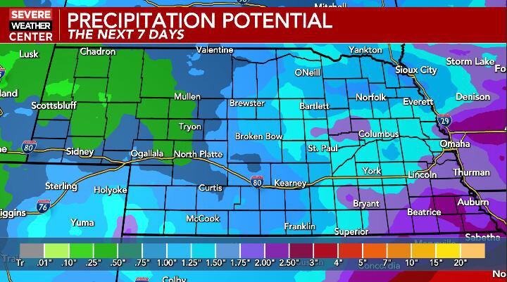 Warm and dry through Friday, unsettled weather returns this weekend