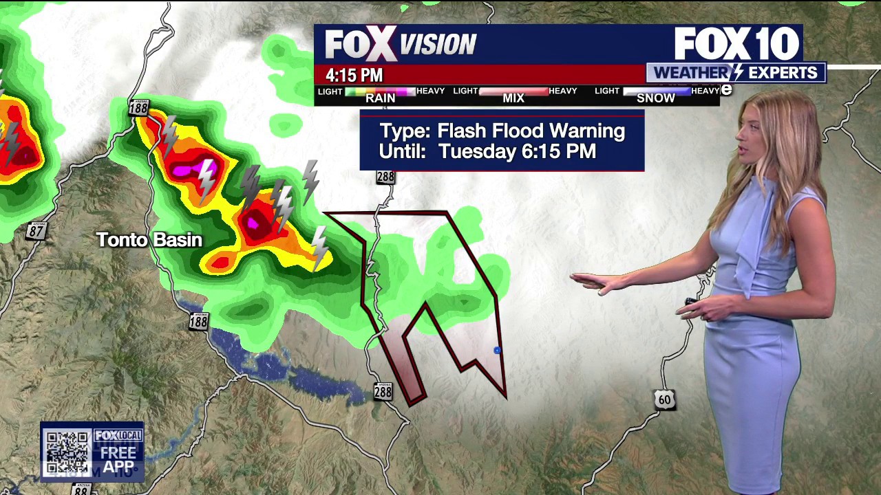 Arizona weather forecast: Phoenix high hits 112 degrees as monsoon ...