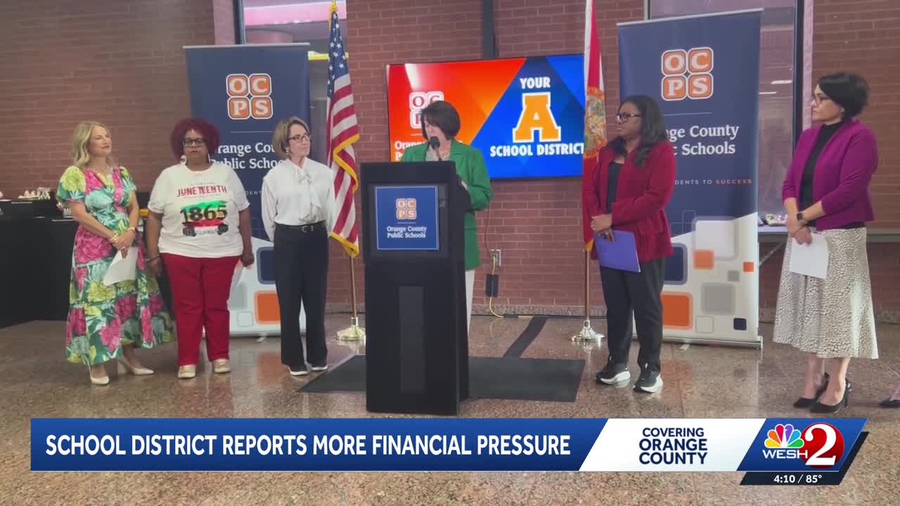 Orange County Public Schools says expenses rising faster than revenue