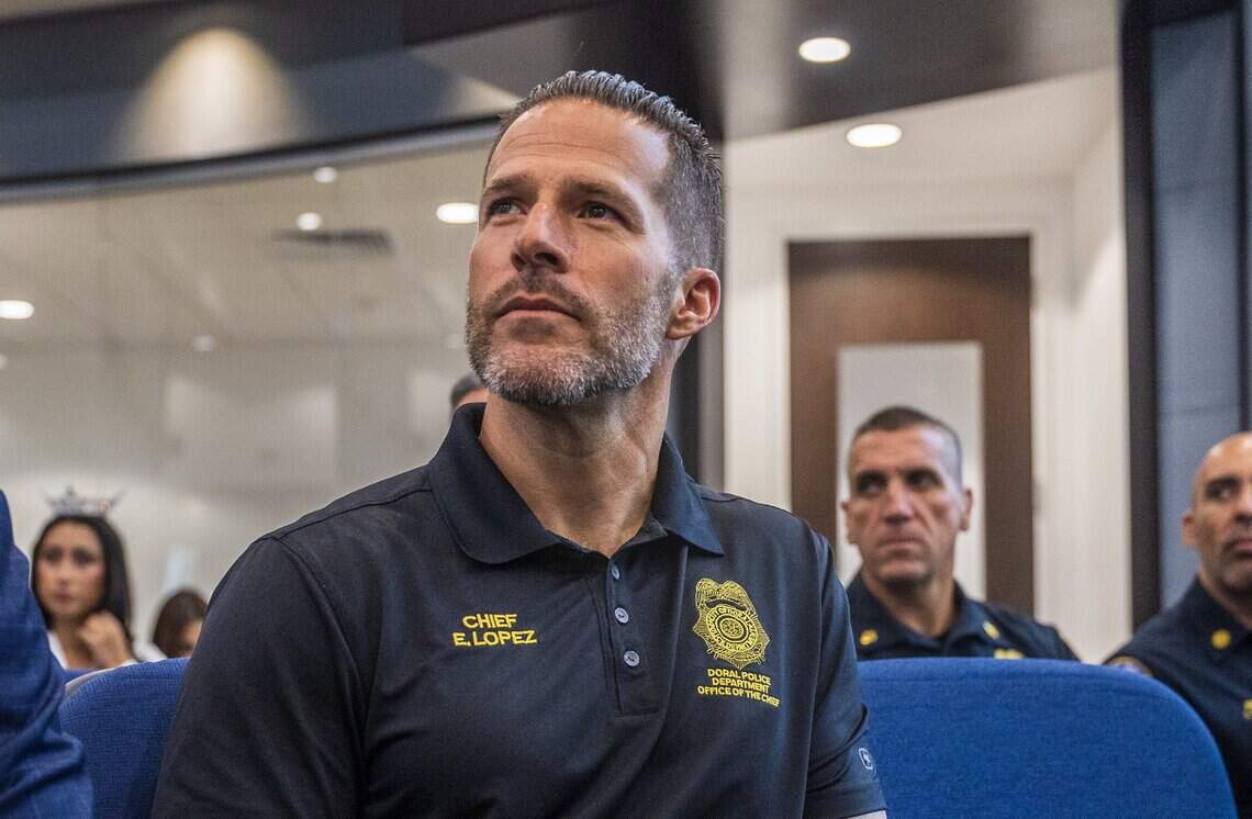 Edwin Lopez sworn in as Miami police chief. Here's what he says about ...