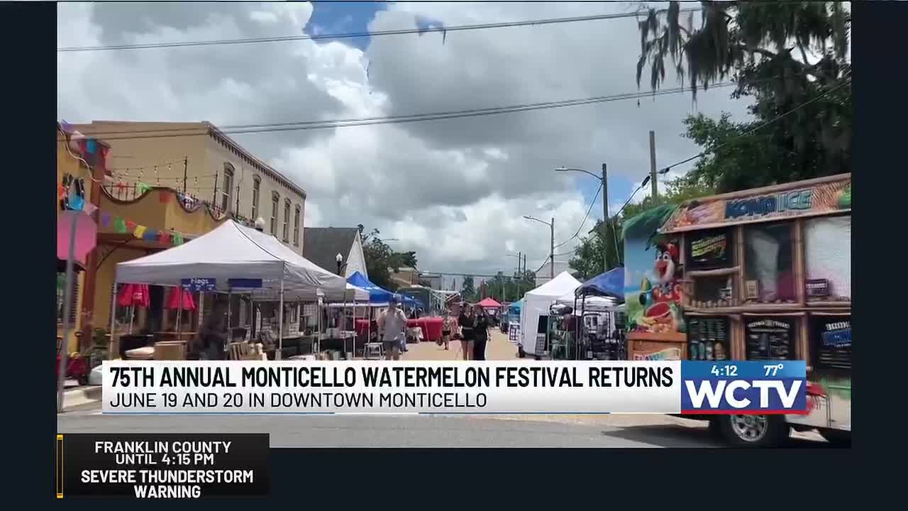 75th annual Monticello Watermelon Festival returns this weekend