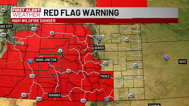 First alert | Red flag warning issued for Wednesday’s high wildfire threat
