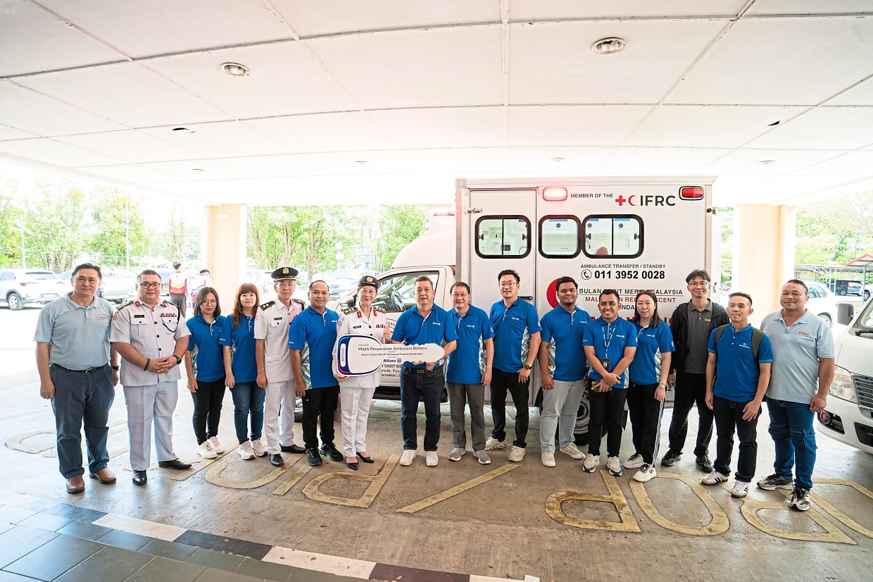 New ambulance to rough it out for Red Crescent services in Sandakan