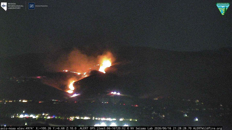 Forward progress stopped on 100-acre Sparks fire, no structures burned