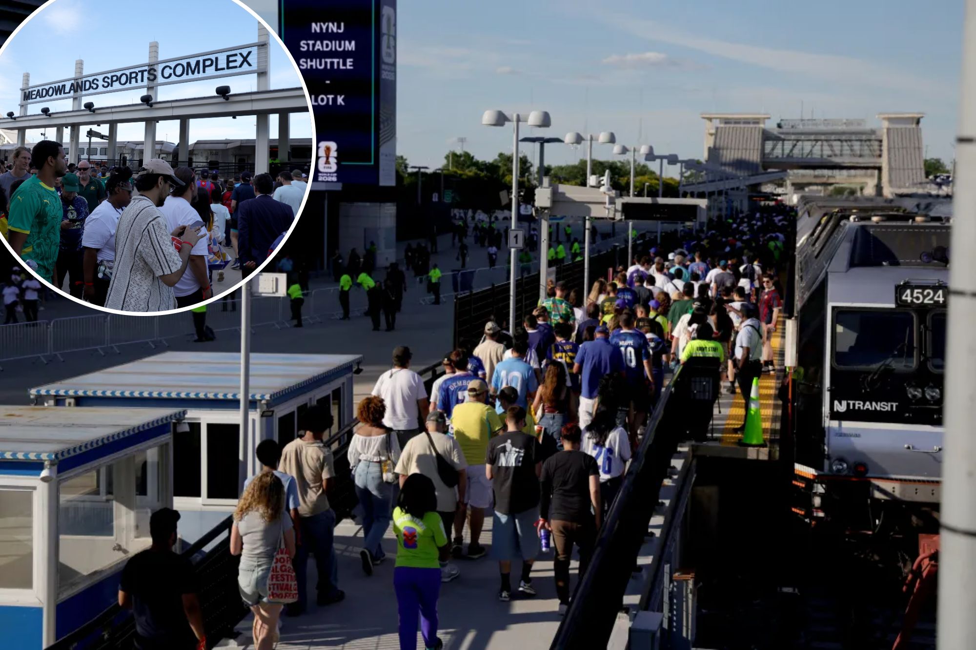 The Post takes NJ Transit train to the World Cup — here’s how it went