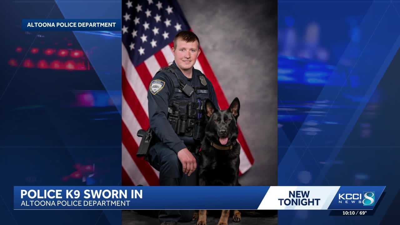 K-9 Rico joins Altoona Police Department