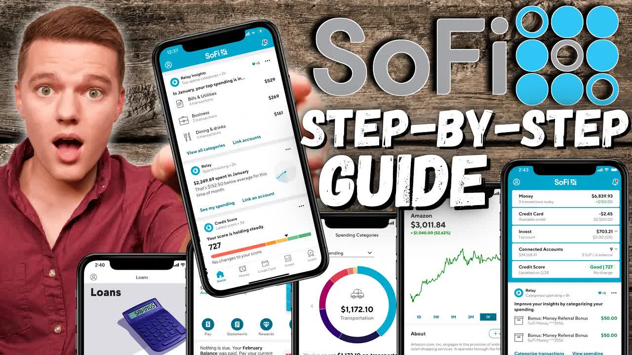 SoFi app step-by-step guide and walkthrough