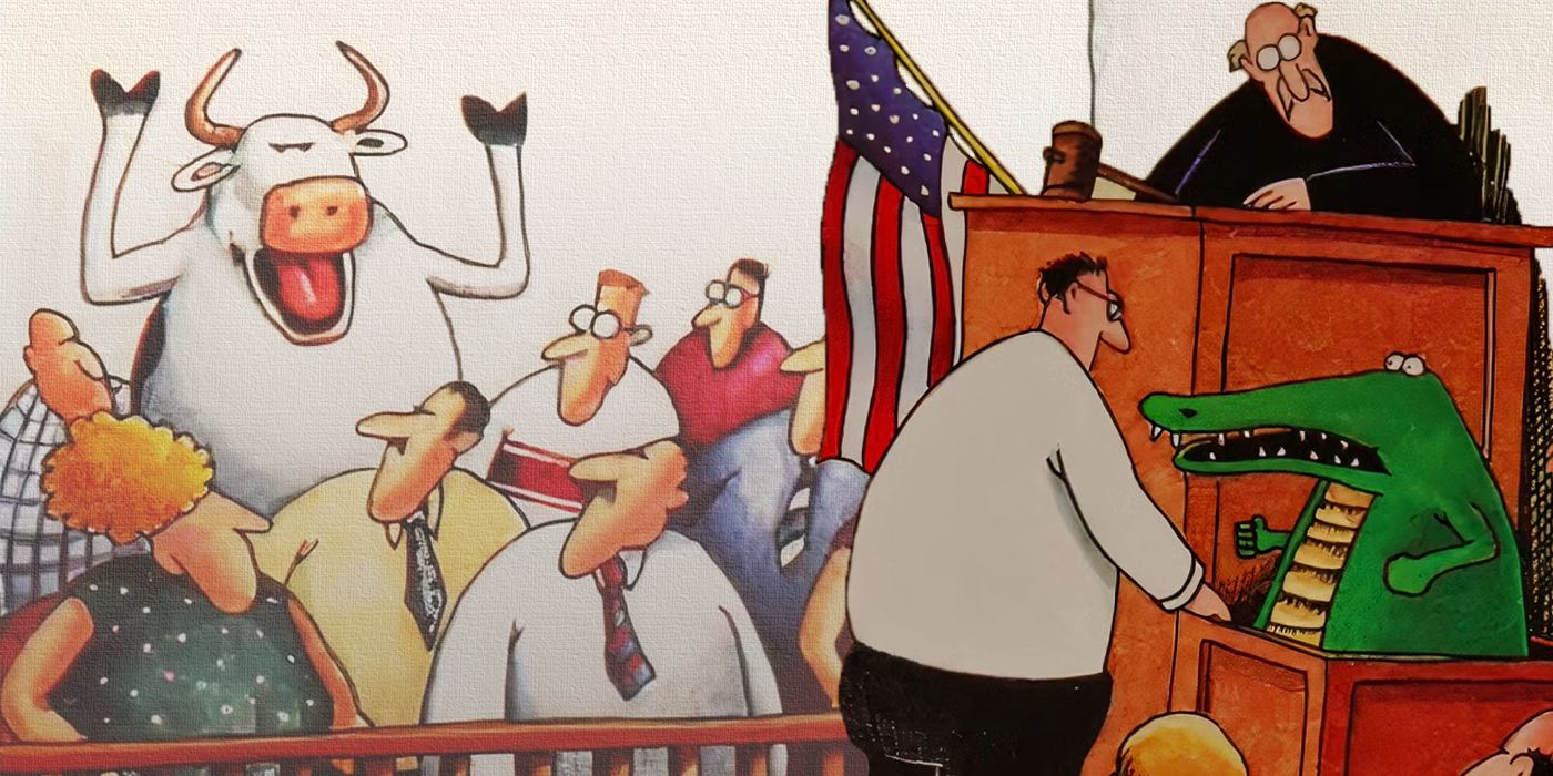 10 Best The Far Side Comics Set in Courtrooms