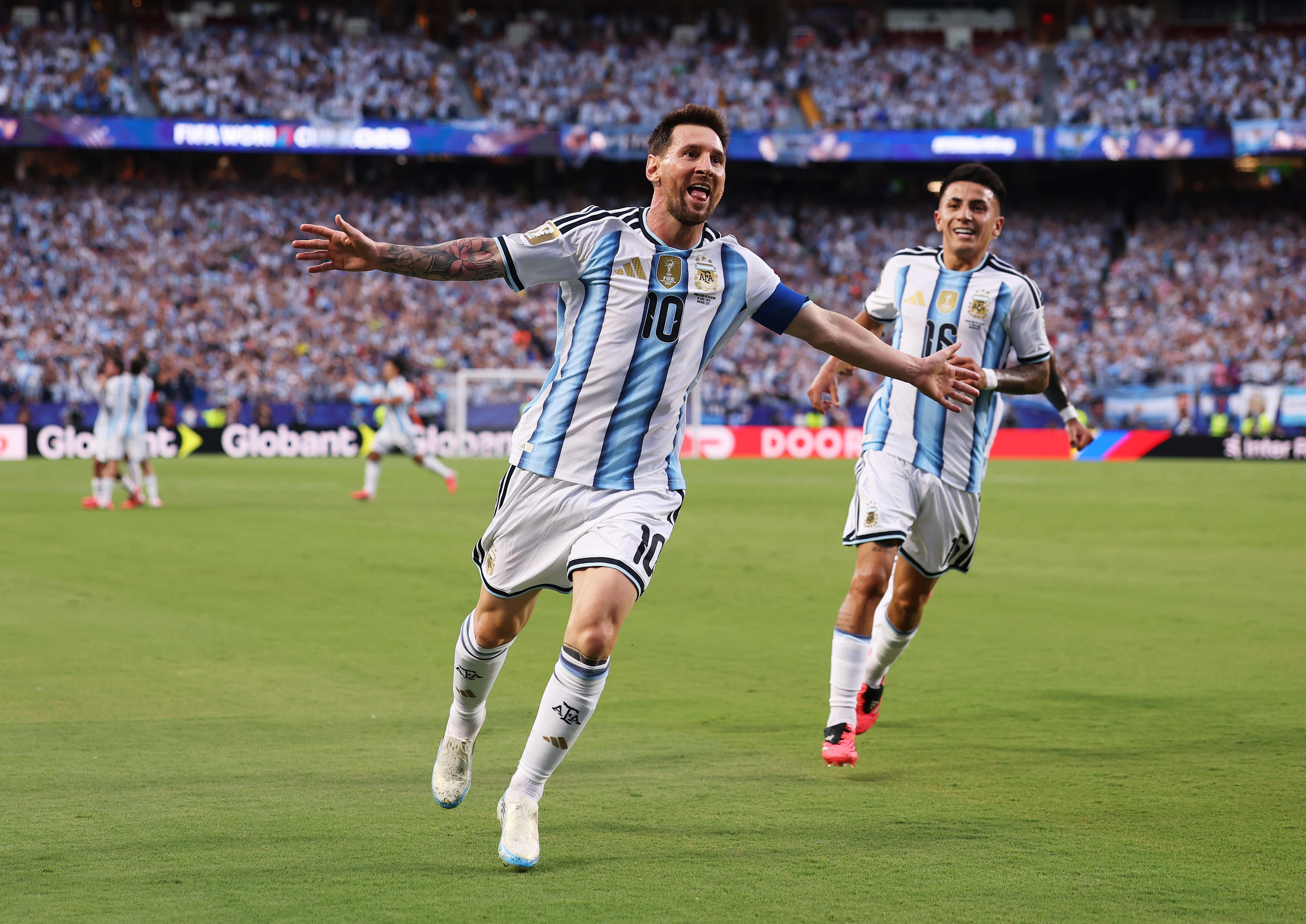 Watch Lionel Messi's first goal of the 2026 World Cup