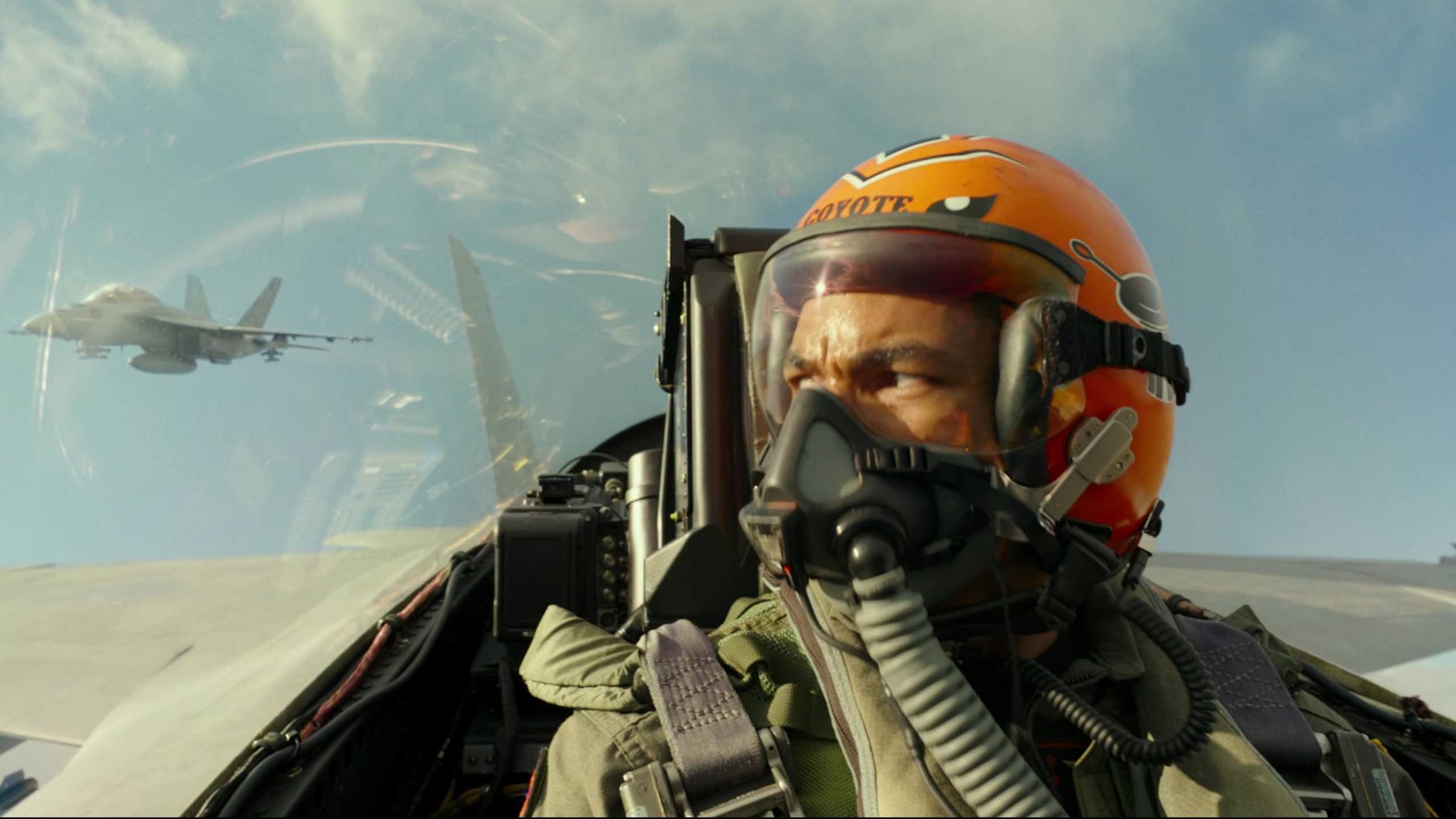 Coyote in Top Gun: Maverick.
