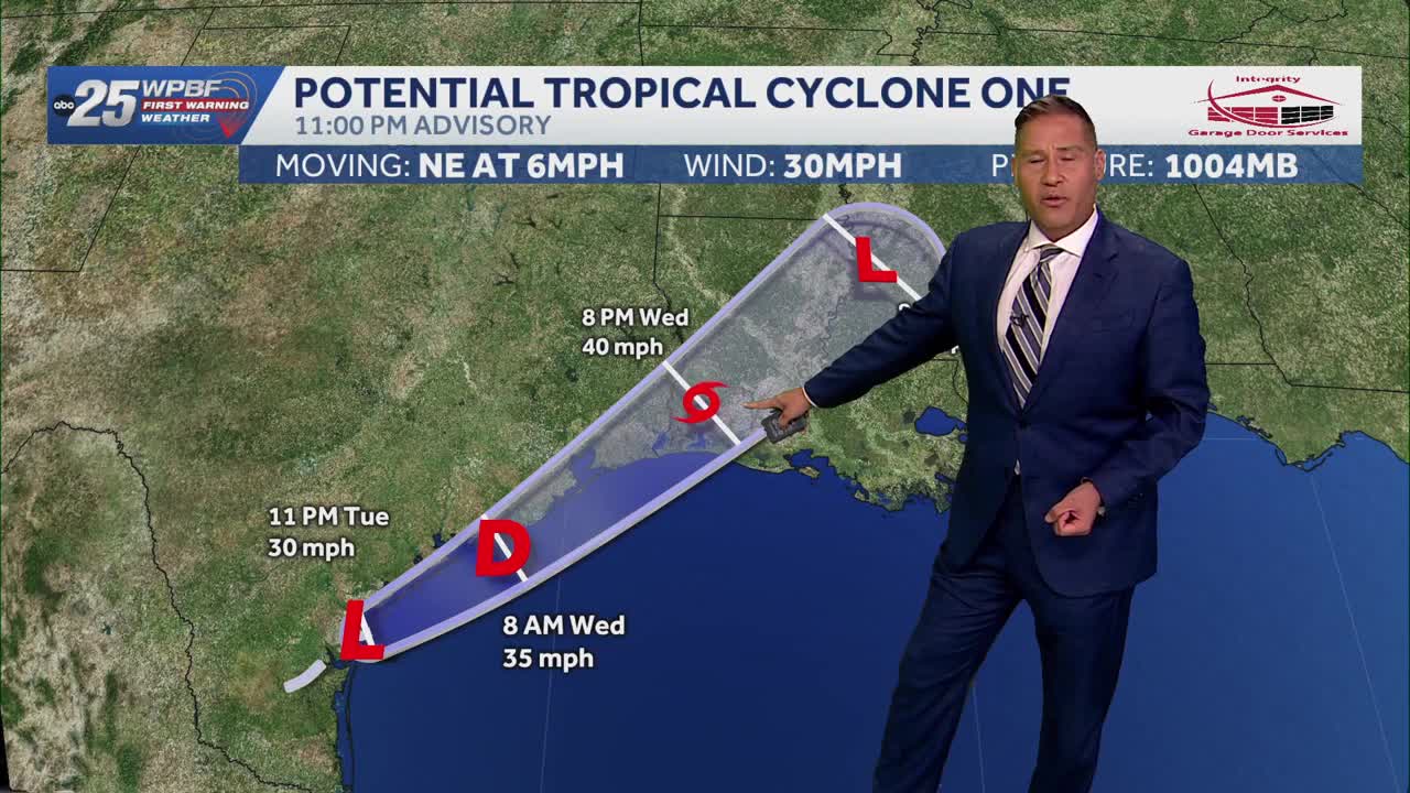 Potential tropical cyclone one forms near Texas, expected to cause ...