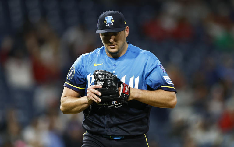 Phillies place Brad Keller on injured list; Kyle Schwarber starts at first  base