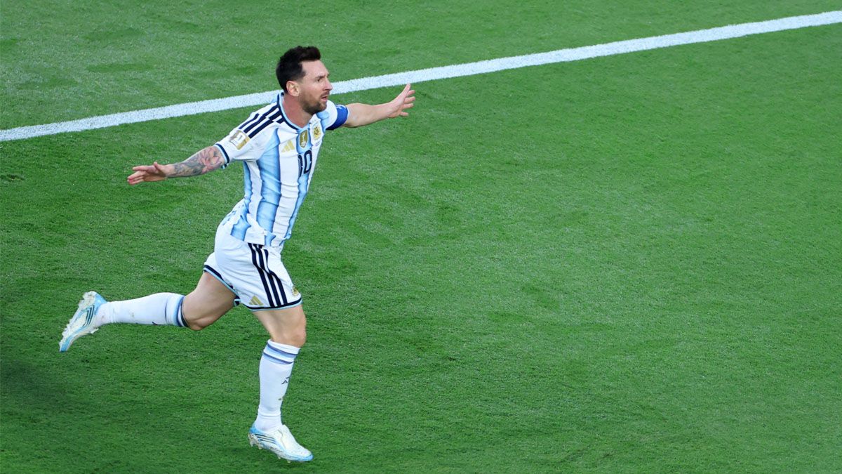 Apareció el capitán: el zurdazo de Lionel Messi con el que la Selección  Argentina gana en
