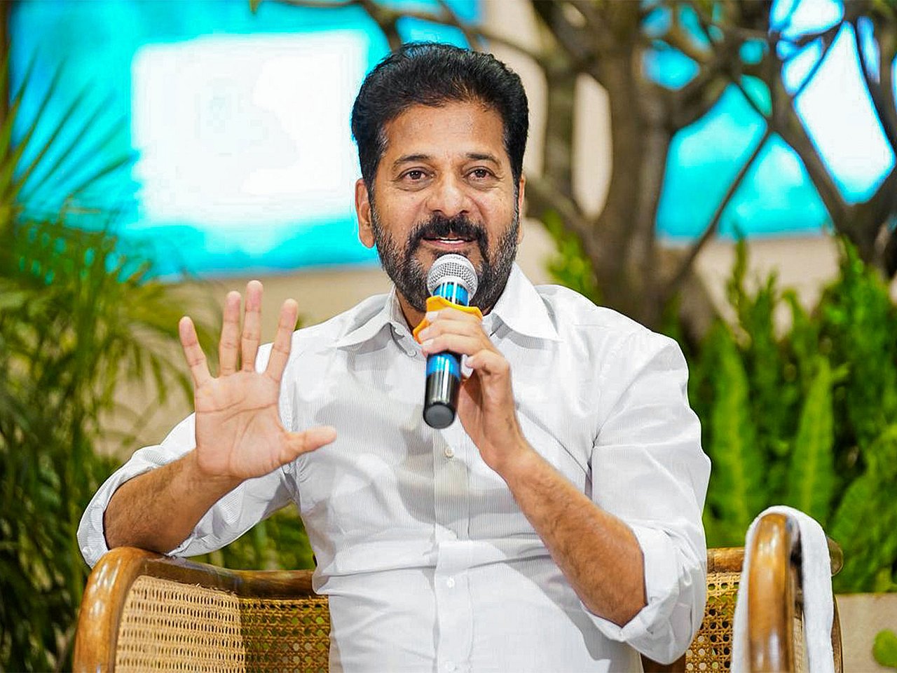 Telangana CM Revanth Reddy proposes bullet train stations near ...