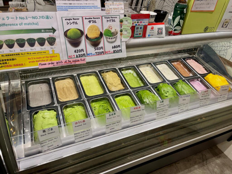 How intense can matcha get? Inside Japan’s 7-level matcha gelato experience