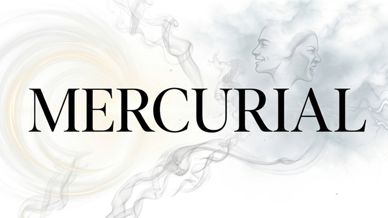 Mercurial - meaning, usage and examples