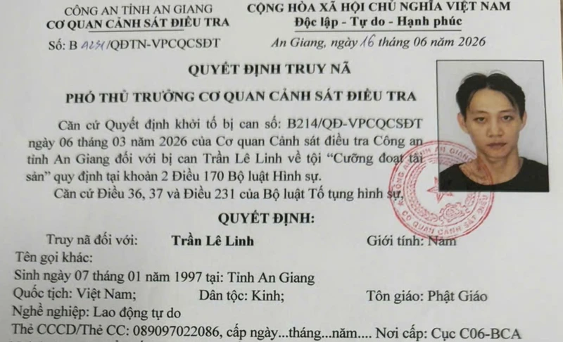 Truy nã đối tượng thu tiền bảo kê tiếp viên karaoke, quán nhậu