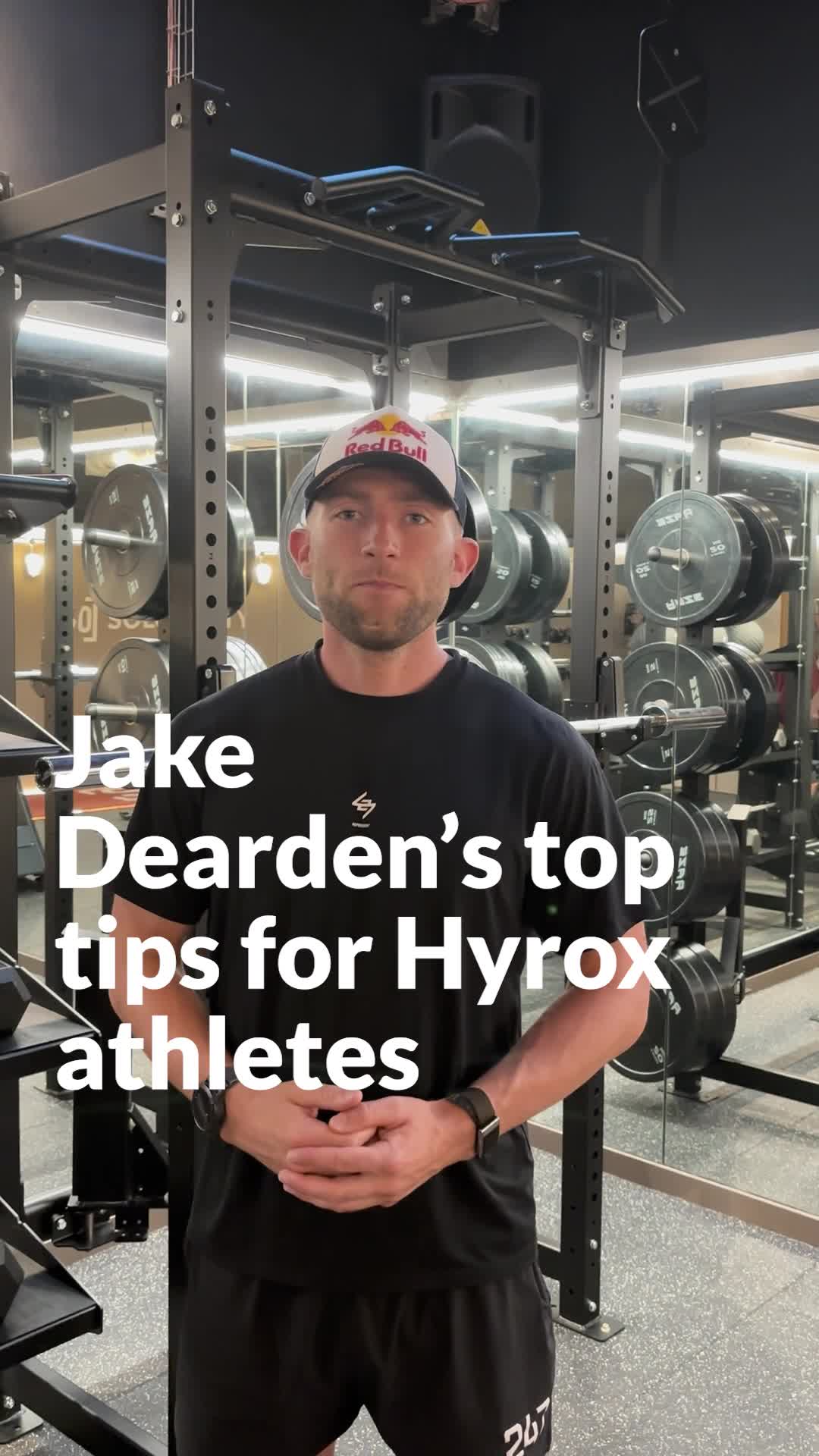 Red Bull Hyrox athlete Jake Dearden shares his top tips for race day