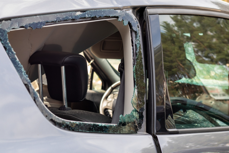 Your side window may not break in an emergency, and the glass label ...