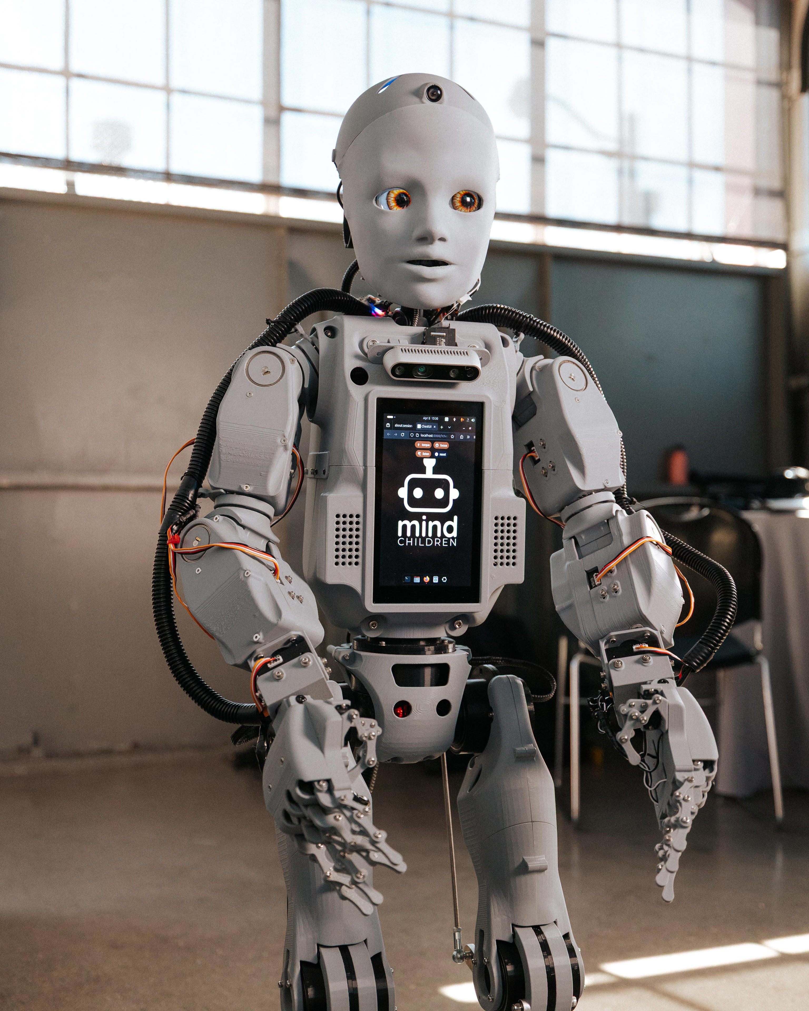 This humanoid robot was built for connection. Some find him 'creepy'