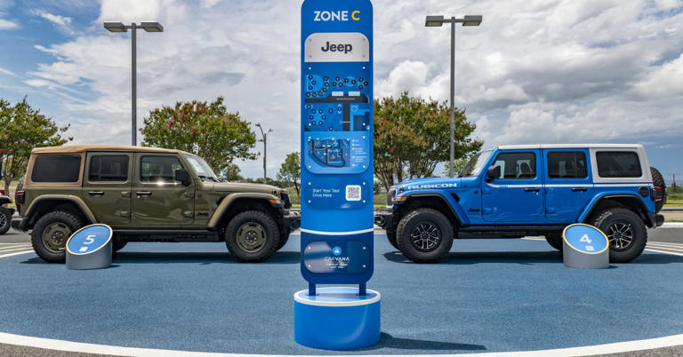 Carvana’s new vehicle strategy turns dealership into 'playground,' test ...