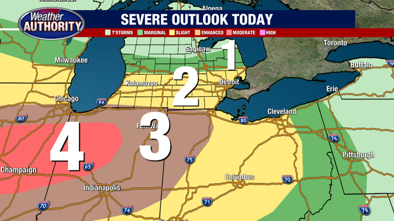 Metro Detroit under flood watch as thunderstorms take aim Wednesday night