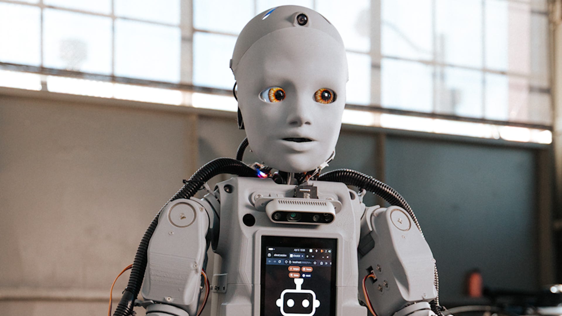 This humanoid robot was built for connection. Some find him 'creepy'