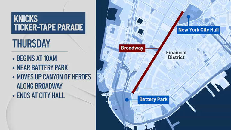 What to know for Knicks championship parade: Route, best spots, where ...