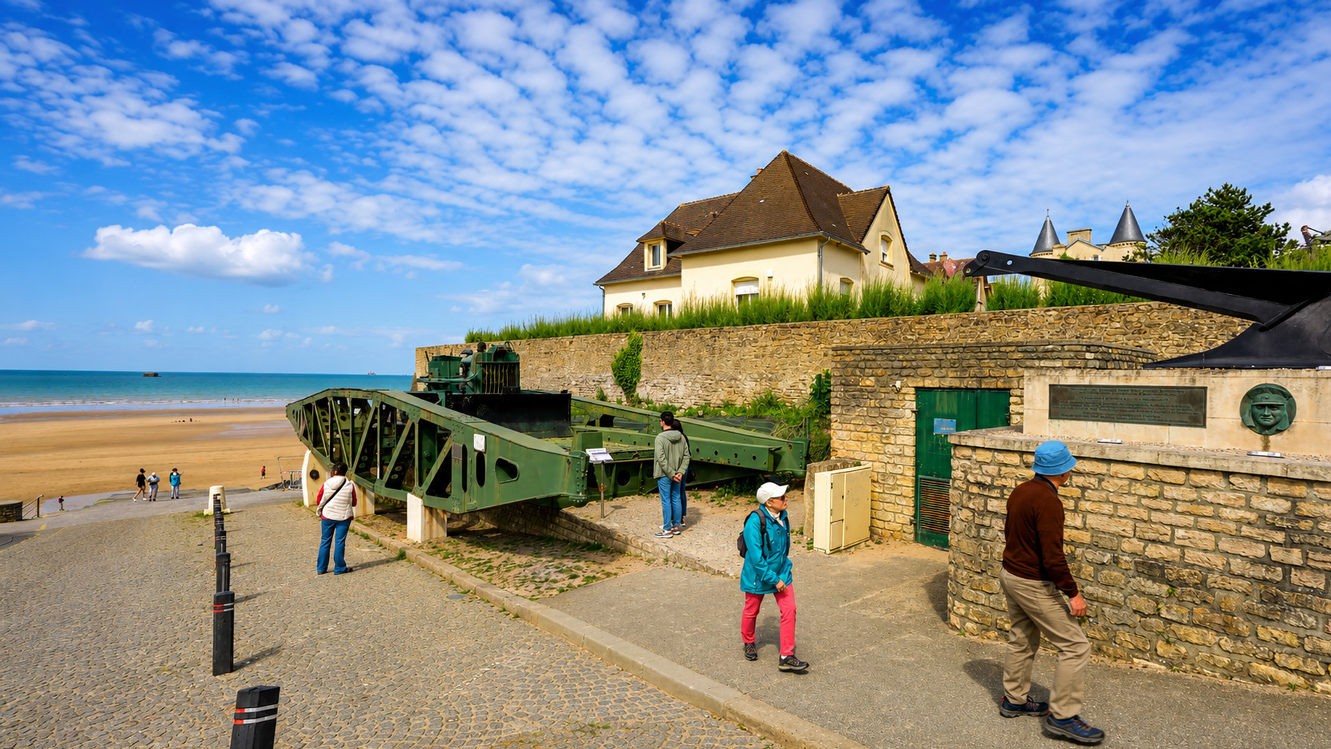 Arromanches les Bains reveals the legacy of D-Day in Normandy (4K)