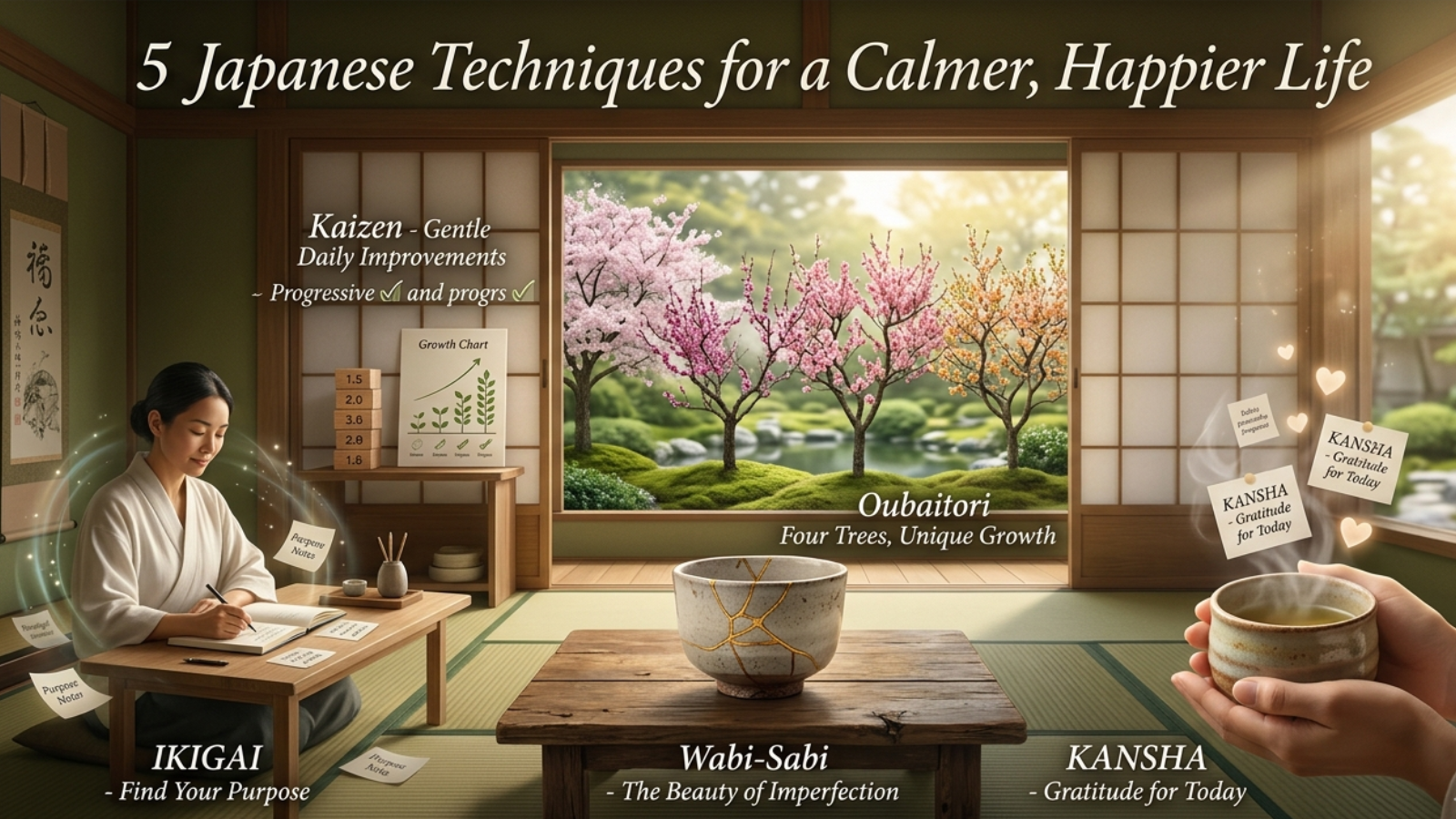 5 Japanese practices that can bring more peace to your daily life