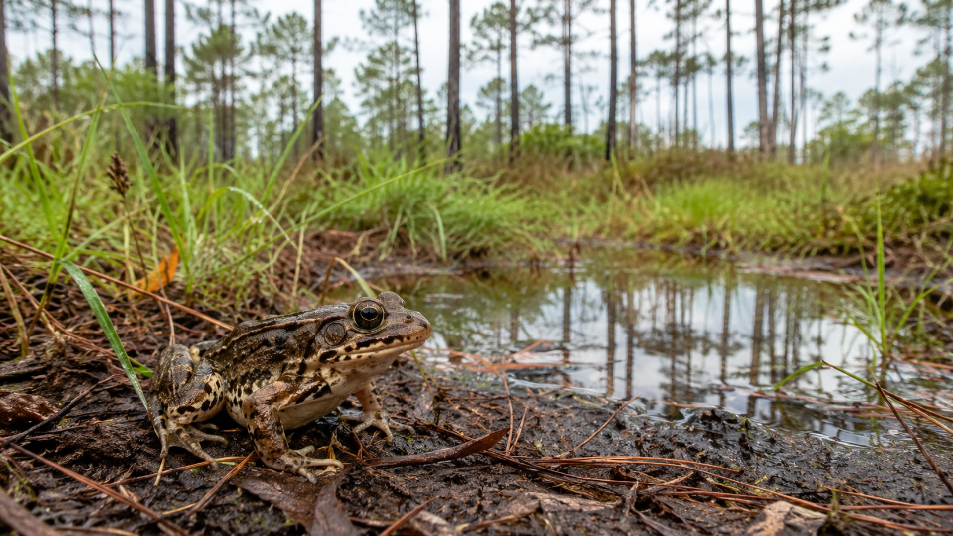 Hundreds of rare dusky gopher frogs released in Mississippi