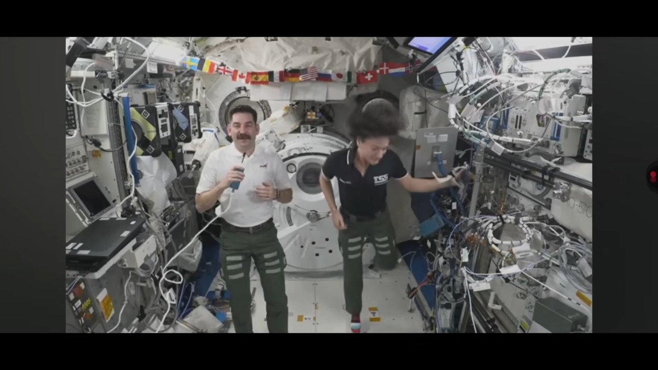 Flat earther said the ISS was fake - because a man’s mustache didn’t ...