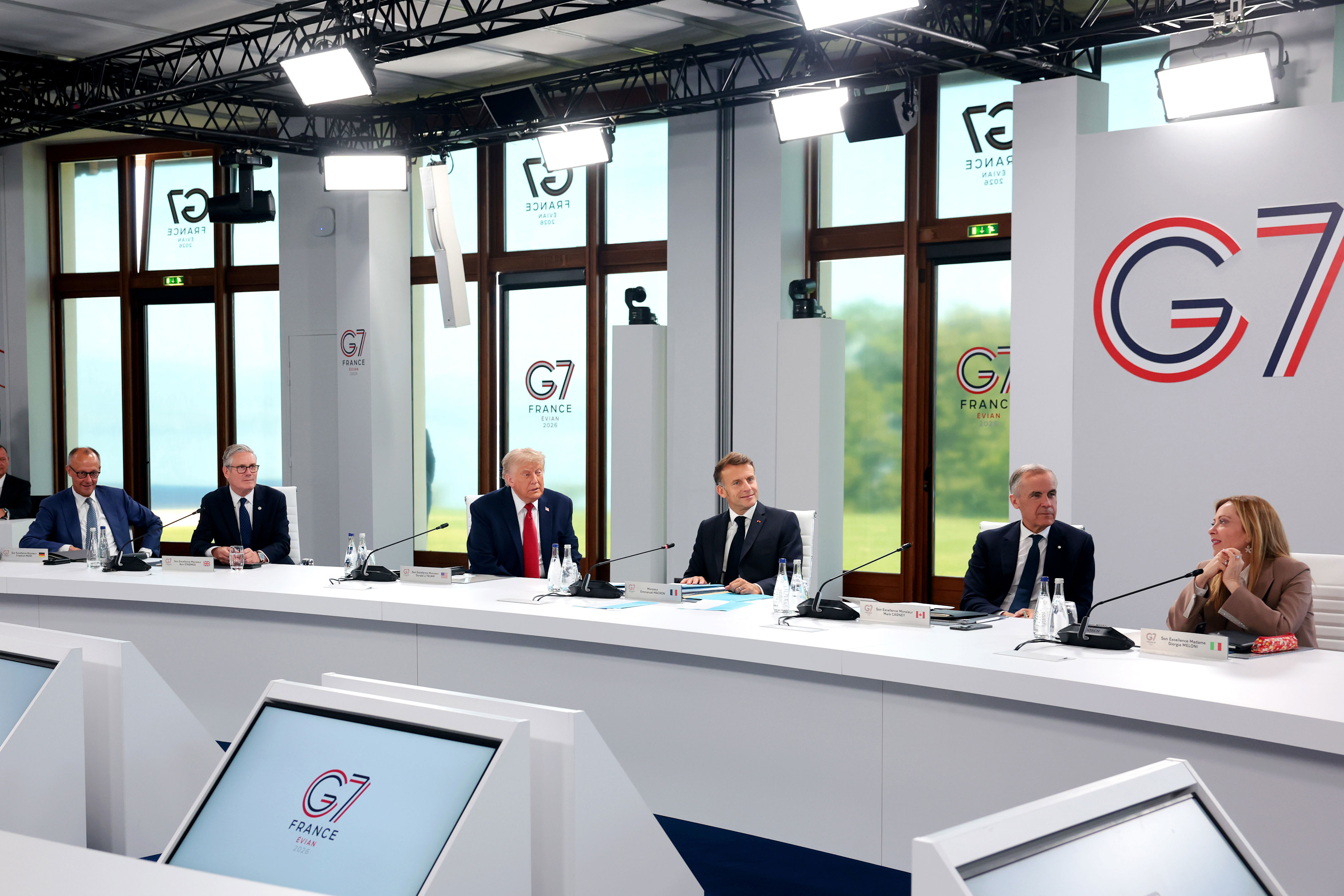 G7 leaders call for 'immediate cease-fire' in Lebanon as they welcome ...