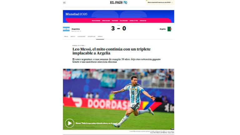La prensa del mundo se rinde ante Lionel Messi tras el triunfo de ...