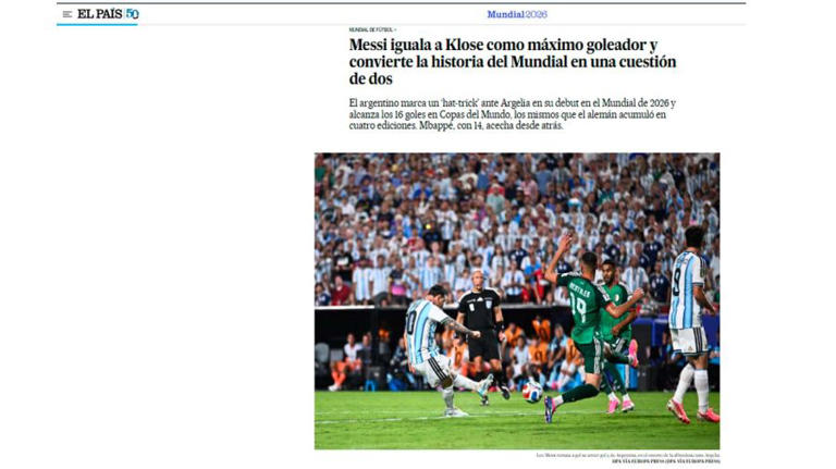La prensa del mundo se rinde ante Lionel Messi tras el triunfo de ...