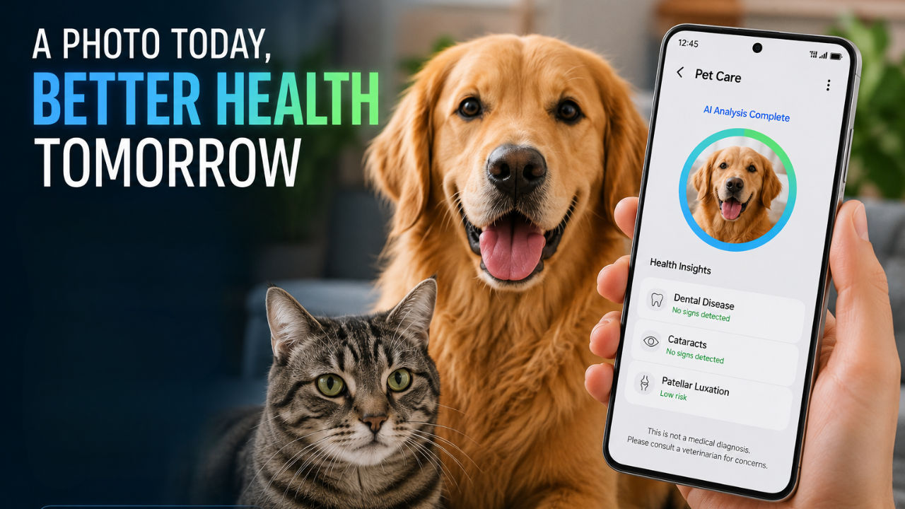 This new Samsung AI feature can spot signs of illness in your dog or cat