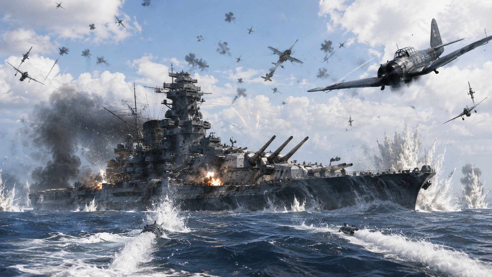 Musashi’s final voyage - Japan’s super battleship enters the Sibuyan Sea