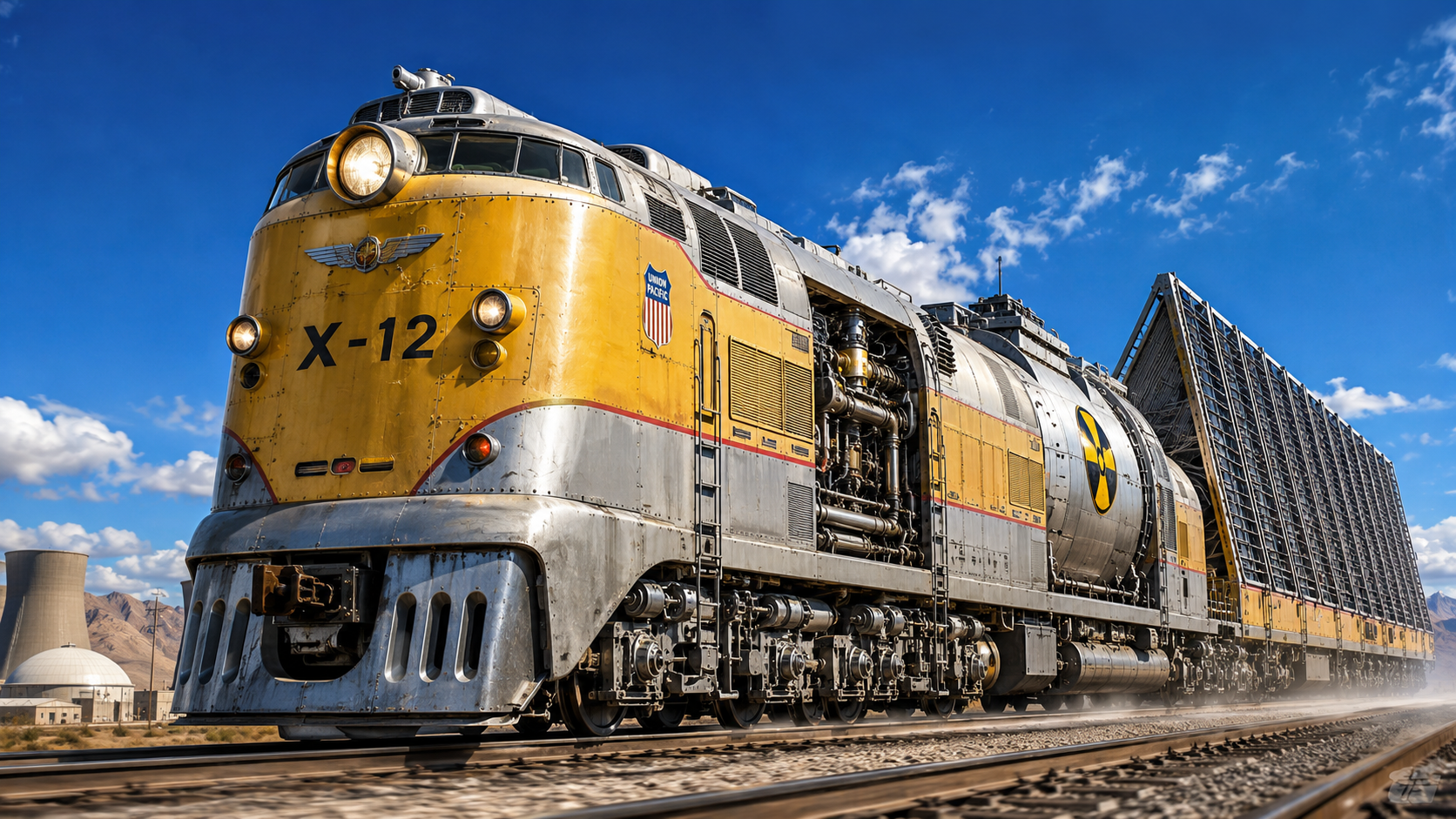 What ever happened to atomic trains? The nuclear locomotive that made ...