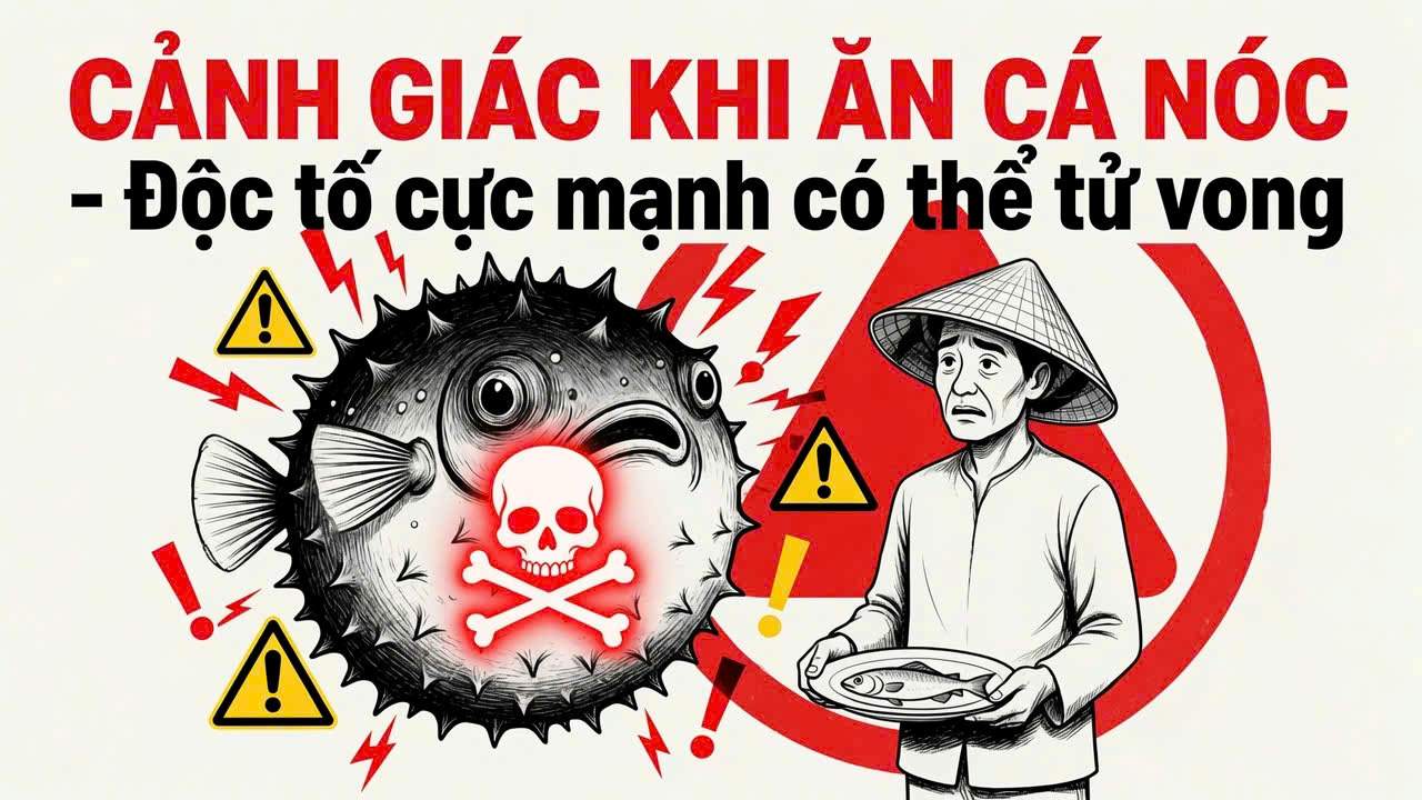 Một trẻ tử vong, nhiều người nhập viện sau khi ăn cá nóc, cá chình biển
