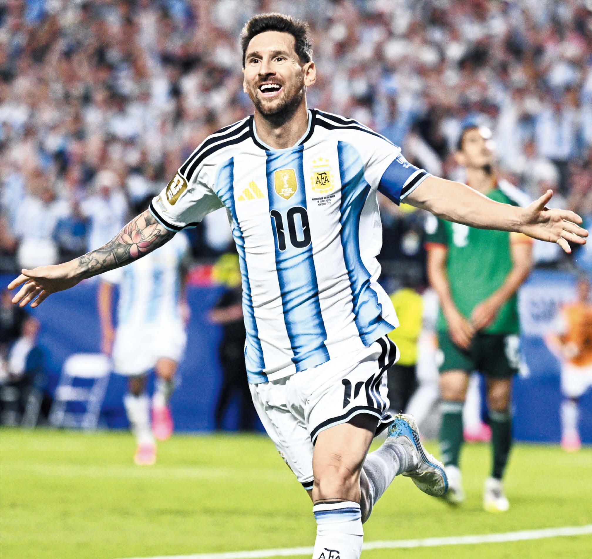 Lionel Messi scores hat-trick, shatters World Cup records
