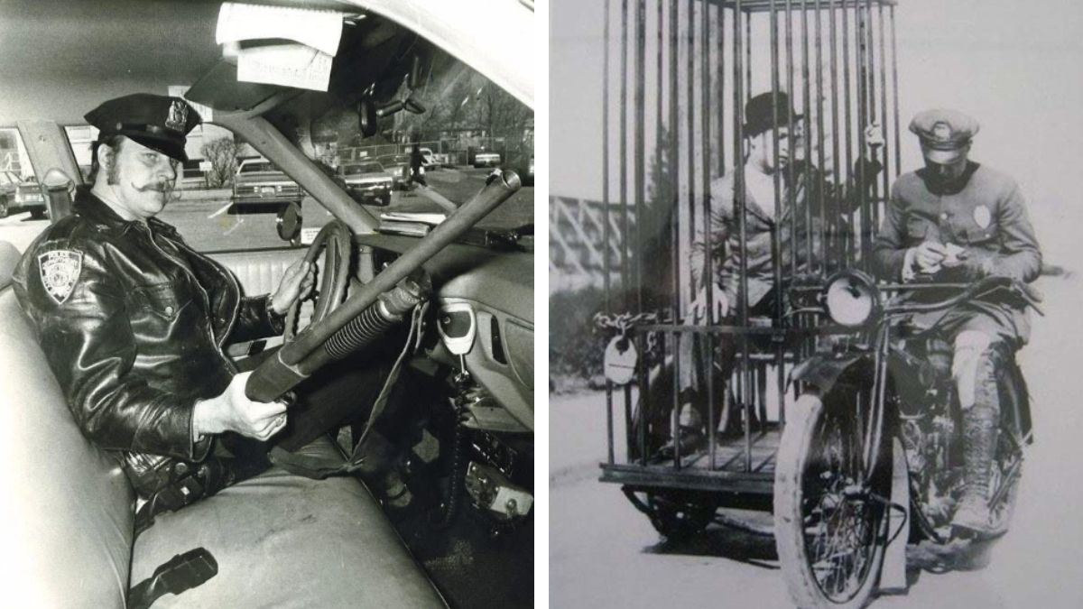 14 photos of police in the past