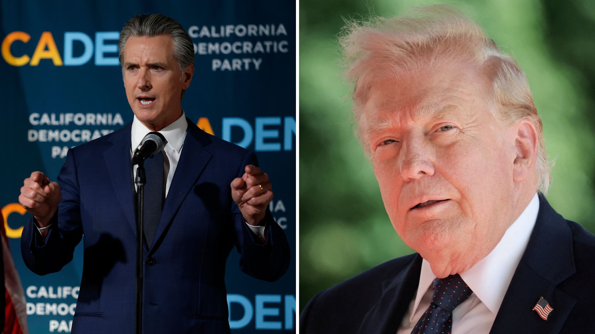 Newsom &agrave; Trump : &laquo; Laissez ma femme en dehors &raquo;