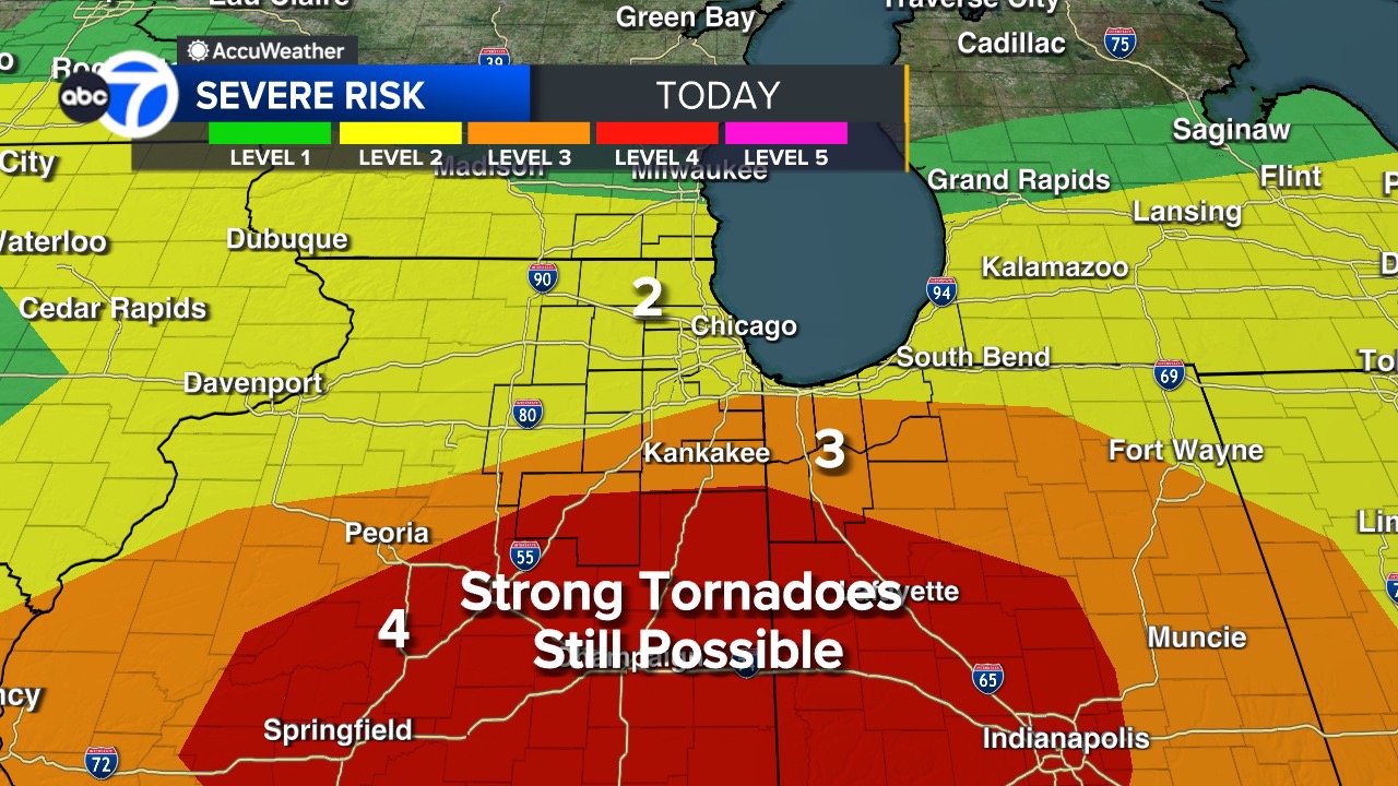 Chicago weather forecast: Tornado watch issued for parts of area | Radar