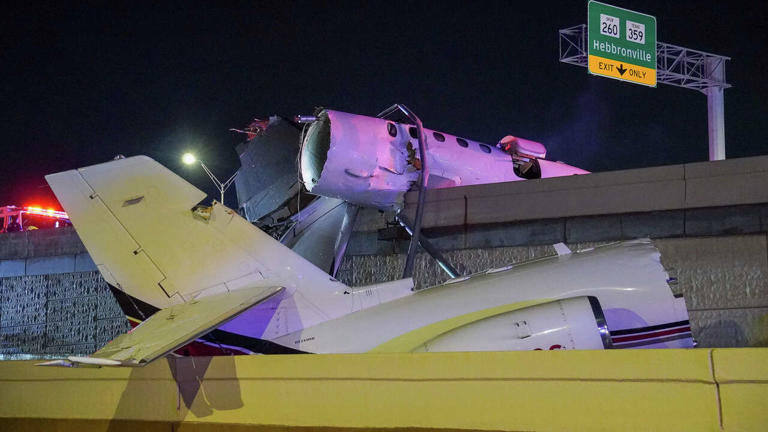 Video, photos show wreckage after Austin-bound plane crashes in Laredo
