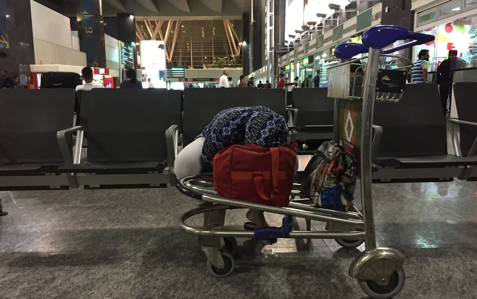 Bengaluru airport video sparks debate over comfort and decorum