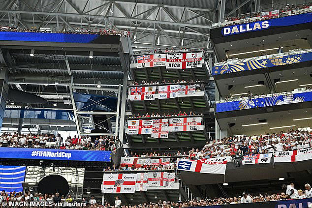 england-fans-forced-to-take-down-flags-at-world-cup-opener-as-security