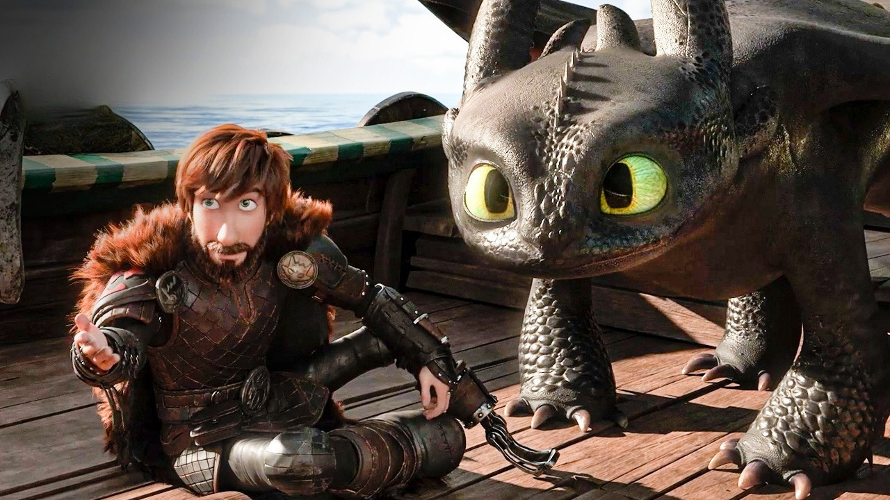 Hiccup and Toothless reunite after years apart | How to Train Your ...