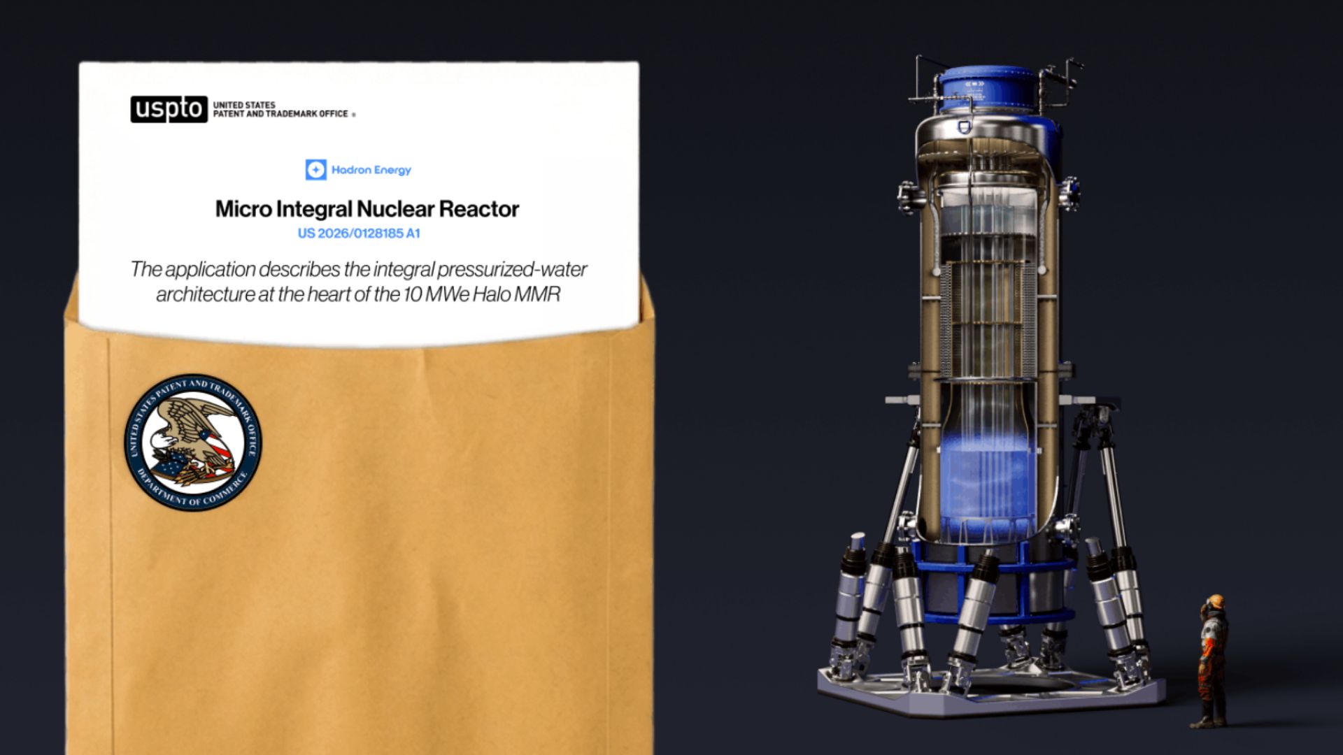 Hadron patents integral pressurized-water reactor to fit Halo systems ...